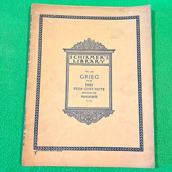 Vtg Schirmer’s Library Piano Sheet Music (3) - Picture 3 of 7